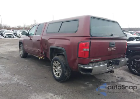2016 GMC Sierra 1500 Sle z USA, uszkodzony, nr VIN 1GTV2MEC0GZ162162